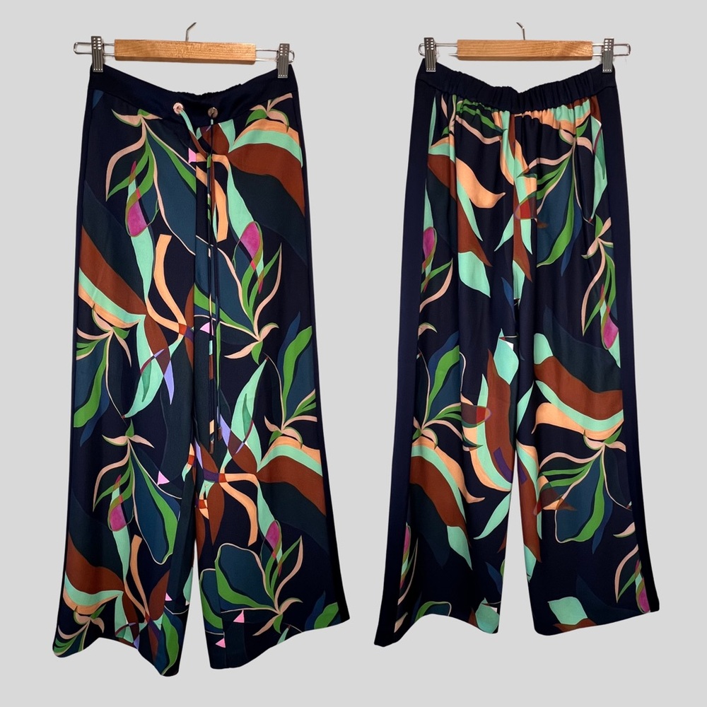 Ted Baker Multicolor Patterned Pants - image 1